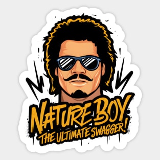 Urban Swagger The Nature Boy's Graffiti Glory! Sticker